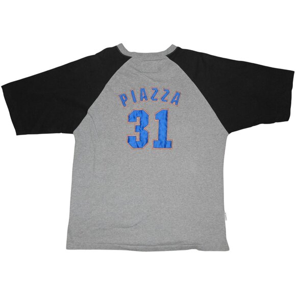Vintage Y2K Mike Piazza #31 New York Mets Mirage T-Shirt Jersey Men's XXL - Picture 5 of 8